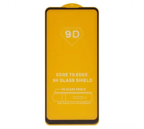 Захисне скло для Realme 7 (Global), 7 5G, сумісне з чохлом, Full Glue, (без упаковки), чорний, RMX2155/RMX2111