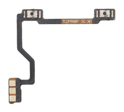 Шлейф для Oppo Reno 8 Pro, кнопок гучності звуку