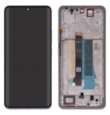 Дисплей для Xiaomi Redmi Note 13 Pro Plus, білий (Moonlight White), з рамкою, Original (PRC), 23090RA98C, 23090RA98G, 23090RA98I