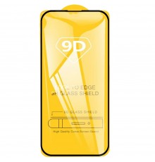 Защитное стекло для Apple iPhone 16 Pro Max, совместимо с чехлом, Full Glue, (без упаковки), черный