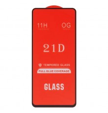 Захисне скло для Realme 6s, 7 (Global), 8, 8 Pro, 8s, сумісне з чохлом, Full Glue, (без упаковки), чорний