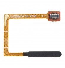 Шлейф для Xiaomi Redmi Note 13 5G, сканера отпечатка пальца (Touch ID), черный (Graphite Black), Original (PRC)