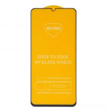 Защитное стекло для Realme C61, C63 4G, совместимо с чехлом, Full Glue, (без упаковки), черный