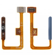 Шлейф для Xiaomi Mi 11 Lite, Mi 11 Lite 5G, Mi 11 Lite 5G NE, сканера отпечатка пальца (Touch ID), голубой (Bubblegum Blue), M2101K9AG