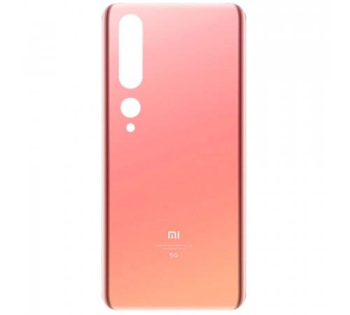 Задняя панель корпуса для Xiaomi Mi 10, золотая (Peach Gold), M2001J2G, M2001J2I Задняя панель корпуса для Xiaomi Mi 10, золотая (Peach Gold), M2001J2G, M2001J2I