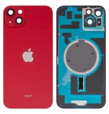 Задняя панель корпуса для iPhone 14 Plus, красная + стекло камеры, High Copy red