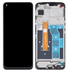 Дисплей для Realme 6, черный,  с рамкой, Original (PRC), p/n: 1540396362