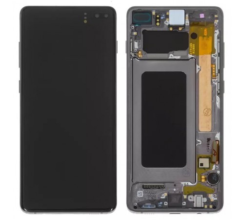 Дисплей для Samsung G975 Galaxy S10 Plus, чорний, з рамкою, Original (PRC)