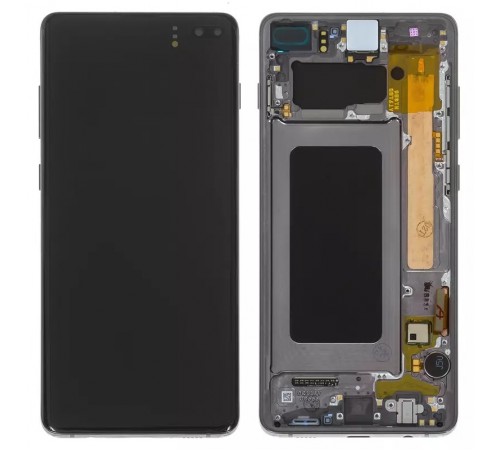 Дисплей для Samsung G975 Galaxy S10 Plus, чорний, з рамкою, Original (PRC) Дисплей для Samsung G975 Galaxy S10 Plus, чорний, з рамкою, Original (PRC)