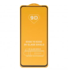 Захисне скло для Tecno Spark 30 (KL6); Infinix Hot 50 4G (X6882), сумісне з чохлом, Full Glue, (без упаковки), чорний