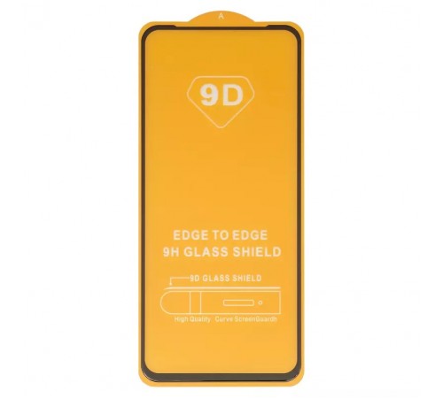 Захисне скло для Tecno Spark 30 (KL6); Infinix Hot 50 4G (X6882), сумісне з чохлом, Full Glue, (без упаковки), чорний