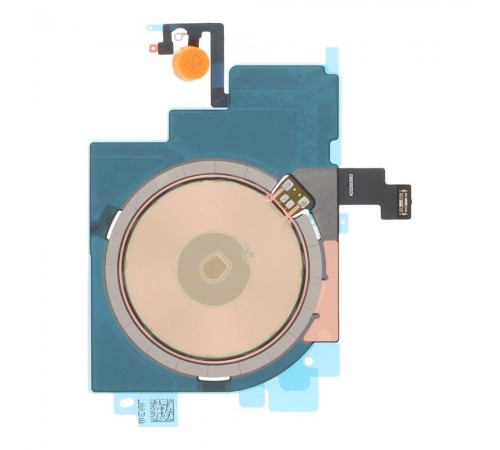 Шлейф для iPhone 16, вспышки, беспроводной зарядки, с микрофоном, Original (PRC)