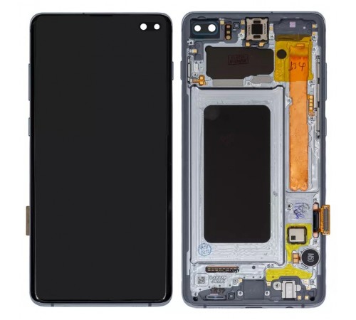 Дисплей для Samsung G975 Galaxy S10 Plus, синий, с рамкой, Original, сервисная упаковка, prism blue, #GH82-18849C/GH82-18834C Дисплей для Samsung G975 Galaxy S10 Plus, синий, с рамкой, Original, сервисная упаковка, prism blue, #GH82-18849C/GH82-18834C