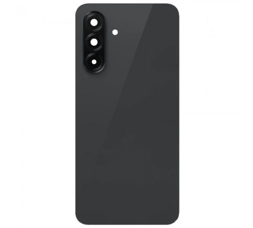 Задняя панель корпуса для Samsung A366 Galaxy A36, черная + стекло камеры