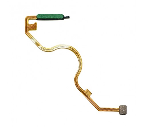 Шлейф для Infinix Hot 11s NFC, сканера відбитка пальця (Touch ID), зелений, Original (PRC)