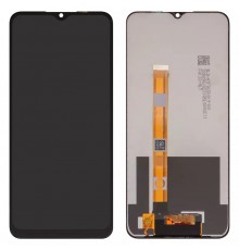 Дисплей для Oppo A15, A15s, чорний, без рамки, (Box), CPH2185, CPH2179, FA-065-1-A15/FPC-HTF065H051-A2/FPC-HTF065H093-A0  