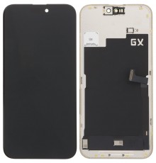 Дисплей для iPhone 15 Pro Max, черный, с рамкой, Copy, (TFT), GX