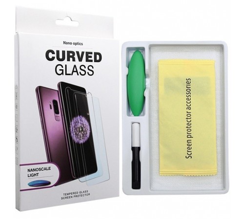 Защитное стекло для Samsung N980 Galaxy Note 20, противоударное, 3D, UV Curved Glass, Nano Optics