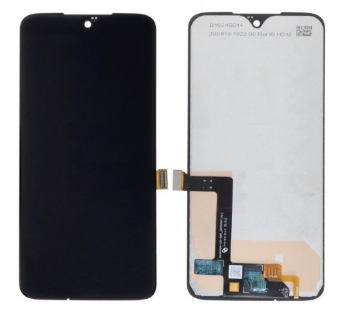 Дисплей для Motorola XT1962 Moto G7, черный, без рамки, High Copy
