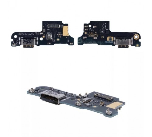 Шлейф для Xiaomi Poco C75, Redmi 14C 4G, Redmi A4, конектора зарядки, мікрофона, плата зарядки, Original (PRC)