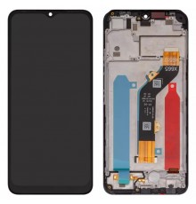 Дисплей для Infinix Hot 20i (X665C, X665E), черный, с рамкой, High Copy 1540432170