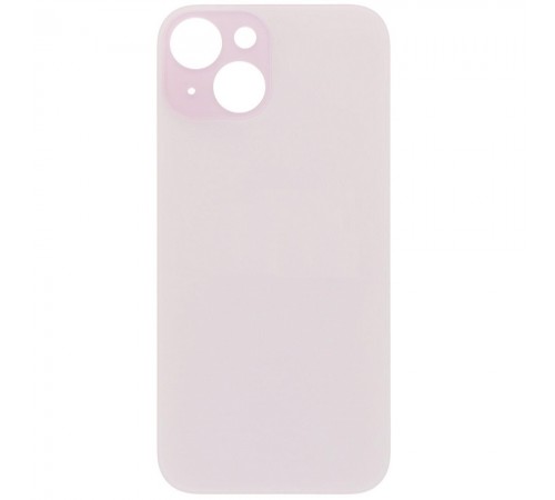 Задня панель корпусу для iPhone 15, рожева, не потрібно знімати скло камери, Original (PRC), big hole