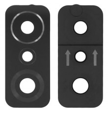 Стекло камеры для Xiaomi 11T, черное, 21081111RG