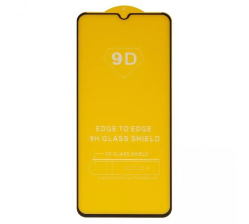 Захисне скло для Infinix Note 11, Note 12, сумісне з чохлом, Full Glue, (без упаковки), чорний 