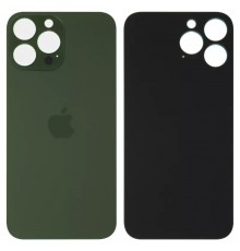 Задняя панель корпуса для iPhone 13 Pro Max, зеленая, не нужно снимать стекло камеры, alpine Green, big hole