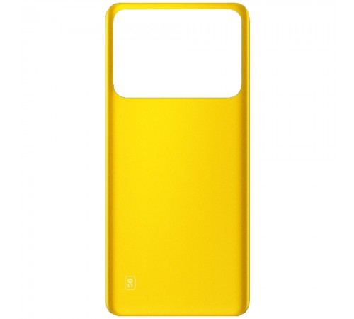 Задняя панель корпуса для Xiaomi Poco M4 Pro 4G, желтая (Poco Yellow)