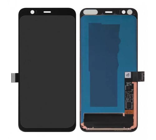 Дисплей для Google Pixel 4, чорний, без рамки, Оригінал (переклеєно скло) Дисплей для Google Pixel 4, чорний, без рамки, Оригінал (переклеєно скло)