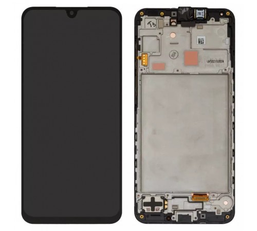 Дисплей для Samsung A166 Galaxy A16 5G, черный, с рамкой, Original (PRC)