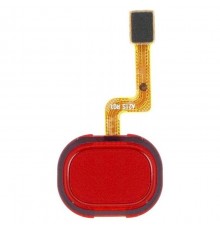 Шлейф для Samsung A217 Galaxy A21s, сканера отпечатка пальца (Touch ID), красный, High Copy