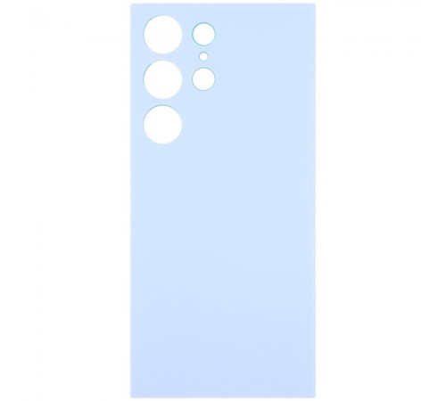Задняя панель корпуса для Samsung S928 Galaxy S24 Ultra, голубая (Titanium Blue)