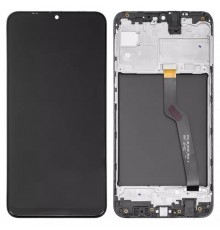 Дисплей для Samsung M105 Galaxy M10, чорний, з рамкою, Original (PRC)