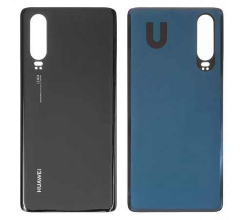 Задняя панель корпуса для Huawei P30, черная Задняя панель корпуса для Huawei P30, черная