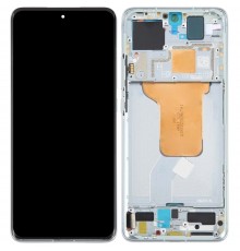 Дисплей для Xiaomi 12, 12S, 12X, черный, с рамкой, зеленый (Green), Original (PRC), 2112123AC, 2112123AG, 2206123SC, 2201123G, 2201123C