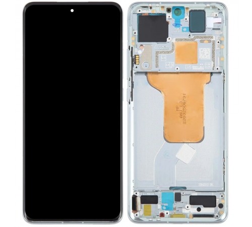 Дисплей для Xiaomi 12, 12S, 12X, черный, с рамкой, зеленый (Green), Original (PRC), 2112123AC, 2112123AG, 2206123SC, 2201123G, 2201123C