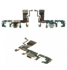 Шлейф для Samsung G965F Galaxy S9 Plus, коннектора зарядки, мікрофона, плата зарядки, High Copy