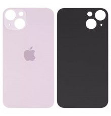 Задняя панель корпуса для iPhone 13, розовая, не нужно снимать стекло камеры, big hole