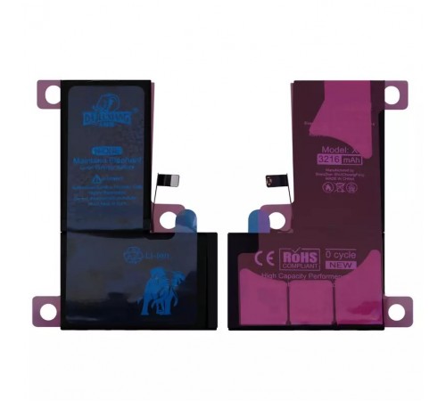 Аккумулятор Da Luxiang для Apple iPhone X, Li-ion, 3,81 В, 2716 мАч, original IC Аккумулятор Da Luxiang для Apple iPhone X, Li-ion, 3,81 В, 2716 мАч, original IC