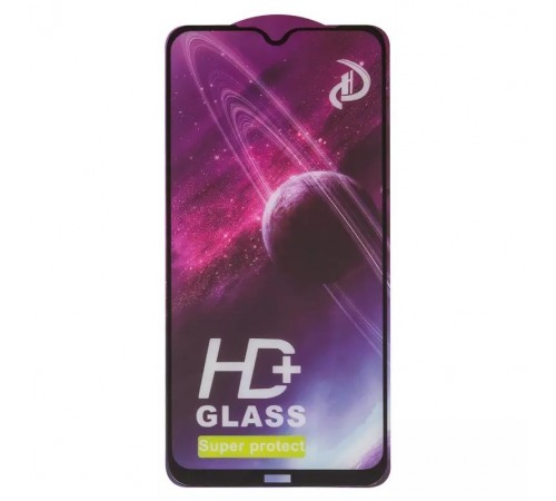 Захисне скло ASP для Xiaomi Redmi Note 8, сумісне з чохлом, Full Glue, чорний, M1908C3JH, M1908C3JG, M1908C3JI