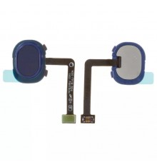 Шлейф для Samsung M205F/DS Galaxy M20, сканера отпечатка пальца (Touch ID), синий (Ocean Blue), Original (PRC)