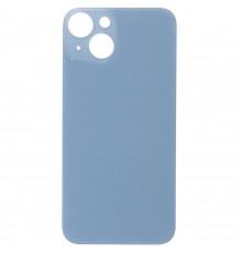 Задняя панель корпуса для iPhone 14, синяя, не нужно снимать стекло камеры, Original (PRC), big hole