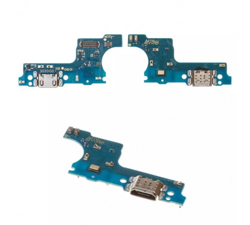 Шлейф для Samsung A015 Galaxy A01, коннектора зарядки, микрофона, плата зарядки, Original (PRC)
