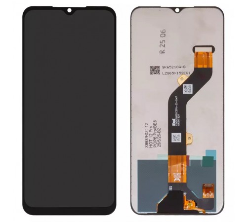 Дисплей для Tecno Pop 6 Pro (BE8, BE8i); Infinix Hot 12 Pro (X668C), черный, без рамки, High Copy, XSXTXDI660CCEPU