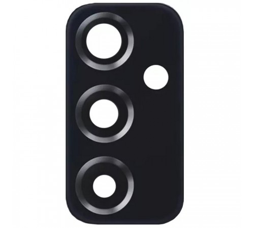 Стекло камеры для Samsung M526 Galaxy M52, черное, без рамки