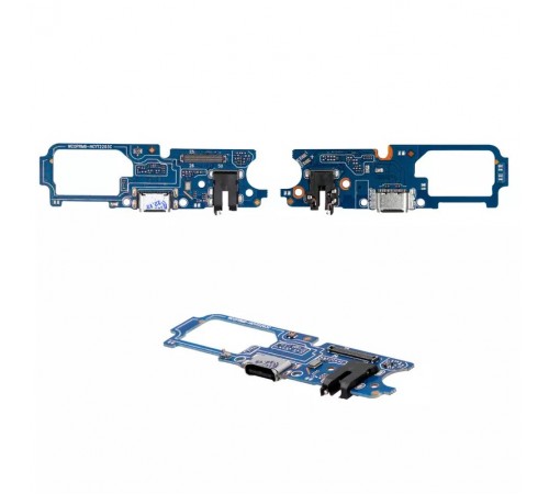 Шлейф для Realme 6, 6i (India), конектора зарядки, конектора навушників, мікрофона, плата зарядки, High Copy