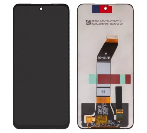 Дисплей для Xiaomi Redmi 10 (2021), Redmi 10 (2022), чорний, без рамки, (Box)