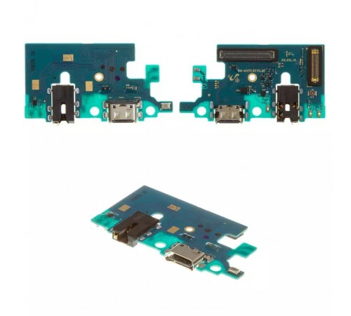 Шлейф для Samsung M317 Galaxy M31s, коннектора зарядки, коннектора навушників, мікрофона, плата зарядки, Original (PRC)